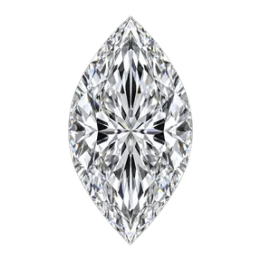 Dutch marquise cut laboratory-grown diamond