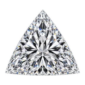 Trilliant cut laboratory-grown diamond