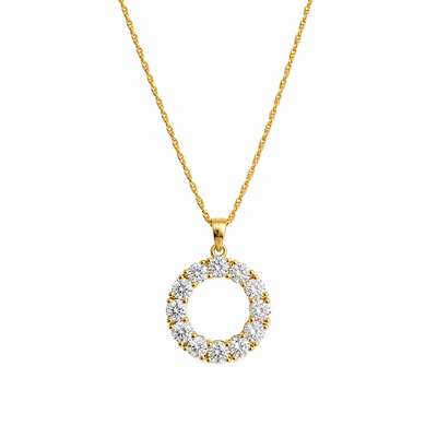 Halo Circle Pendant
