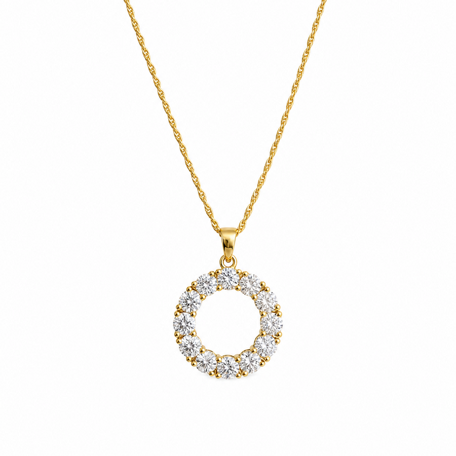 Halo Circle Pendant