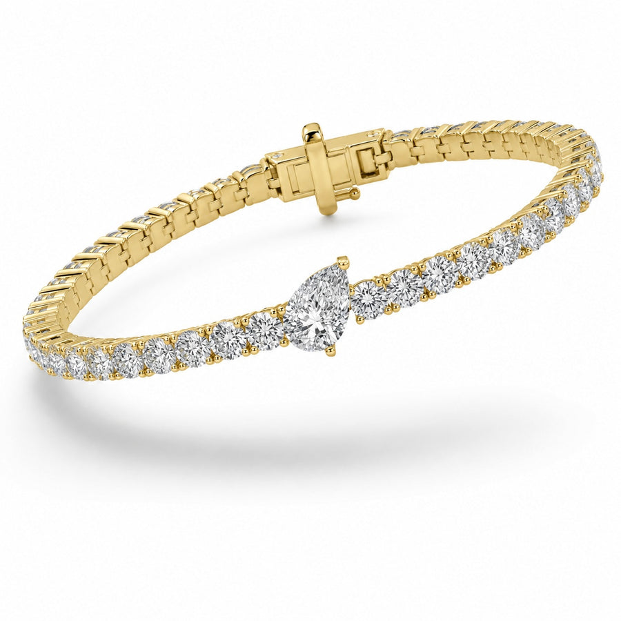 Lumière Center Tennis Bracelet
