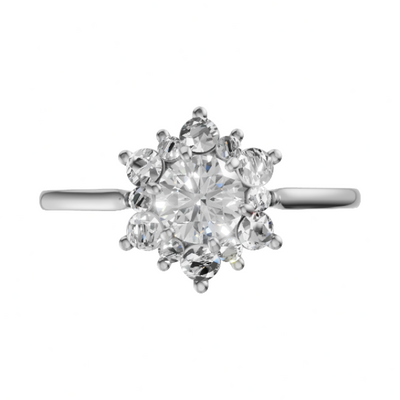 Flora Belle Halo Ring