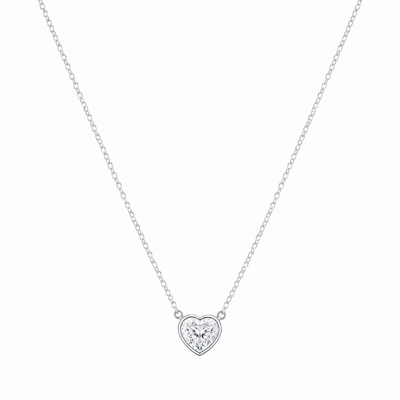 Amora Heart Diamond Pendant