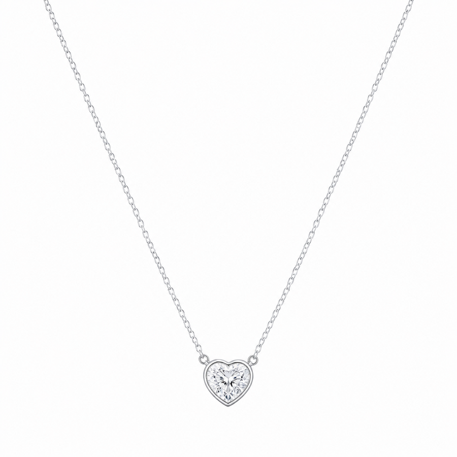 Amora Heart Diamond Pendant
