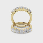 Cinq Lumière Five Stone Band (Round)