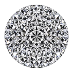 Portuguese cut laboratory-grown diamond