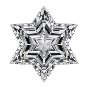 Star cut laboratory-grown diamond